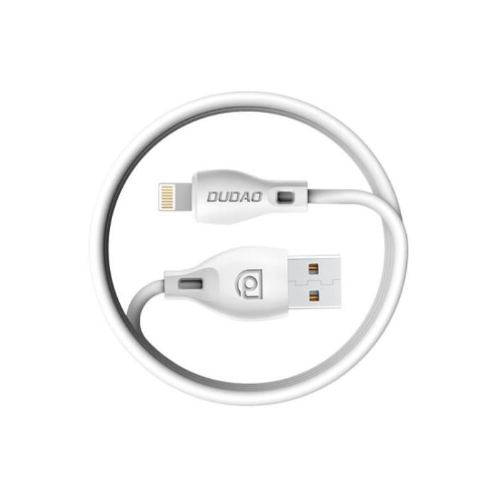 Dudao - Dudao USB-A till Lightning kabel 2m - Vit