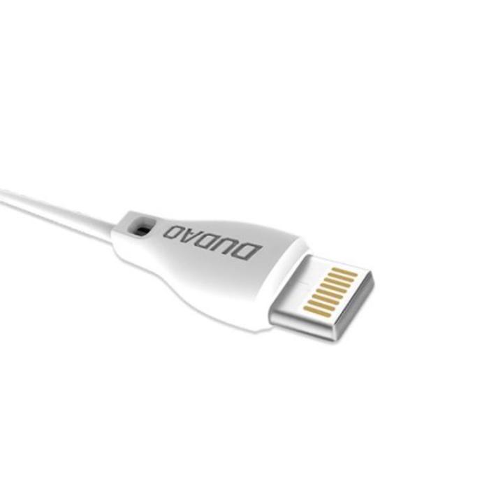 Dudao - Dudao USB-A till Lightning kabel 2m - Vit