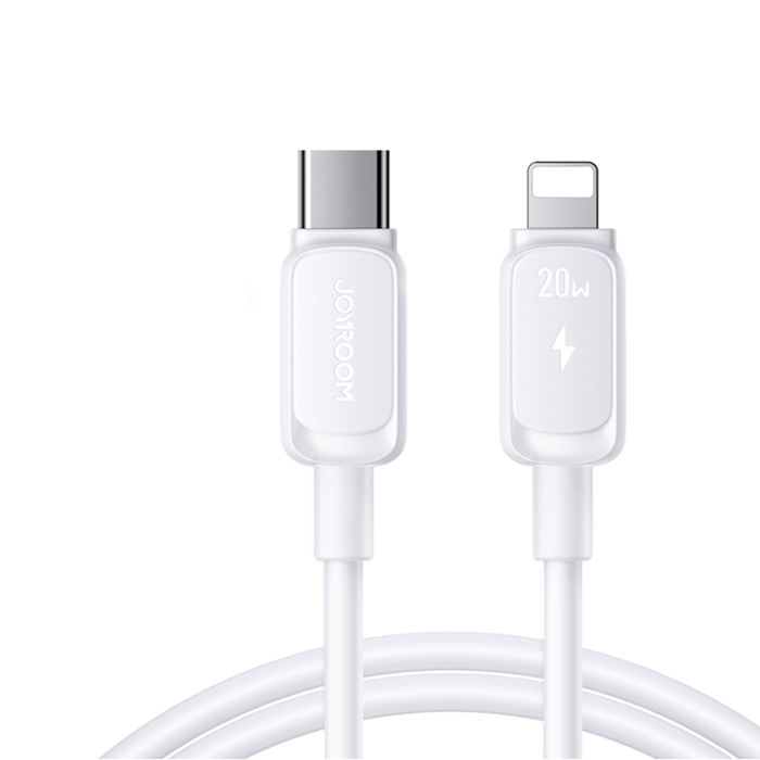 Joyroom - Joyroom USB-C till lightning kabel 20W 1.2m - Vit