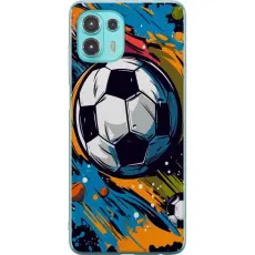 Gustaf - Mobilskal till Motorola Edge 20 Lite med Fotbollar