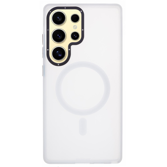 YOUNGKIT - YOUNGKIT Galaxy S25 Ultra Mobilskal MagSafe Shockproof - Vit