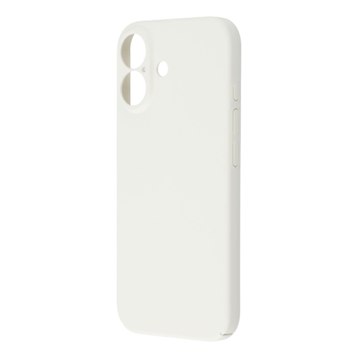 A-One Brand - iPhone 17 Mobilskal Skin-Touch Rubberized Hard PC - Vit