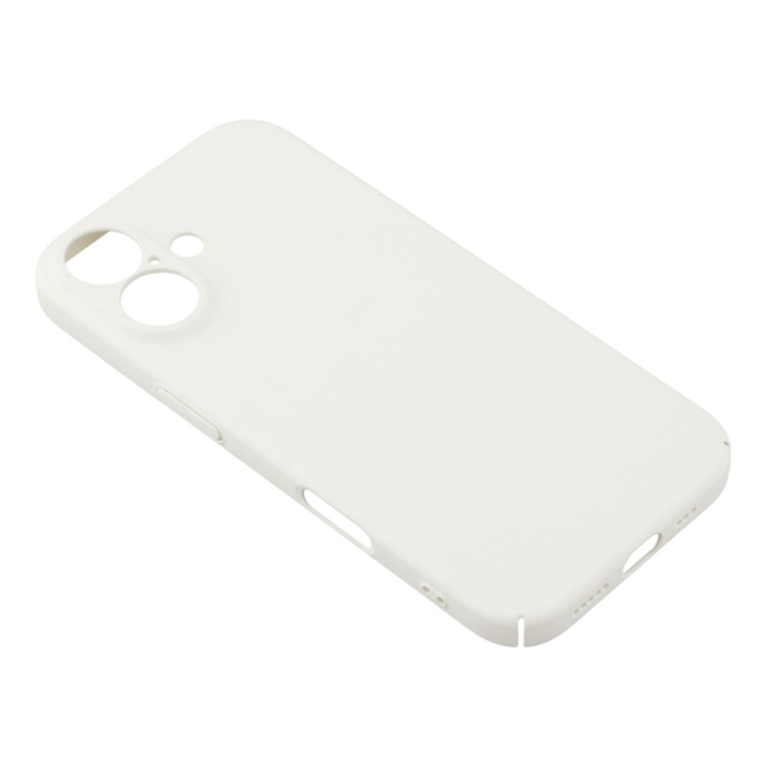 A-One Brand - iPhone 17 Mobilskal Skin-Touch Rubberized Hard PC - Vit
