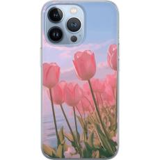 iSecrets - Mobilskal till Apple iPhone 13 Pro med Rosa Tulpaner