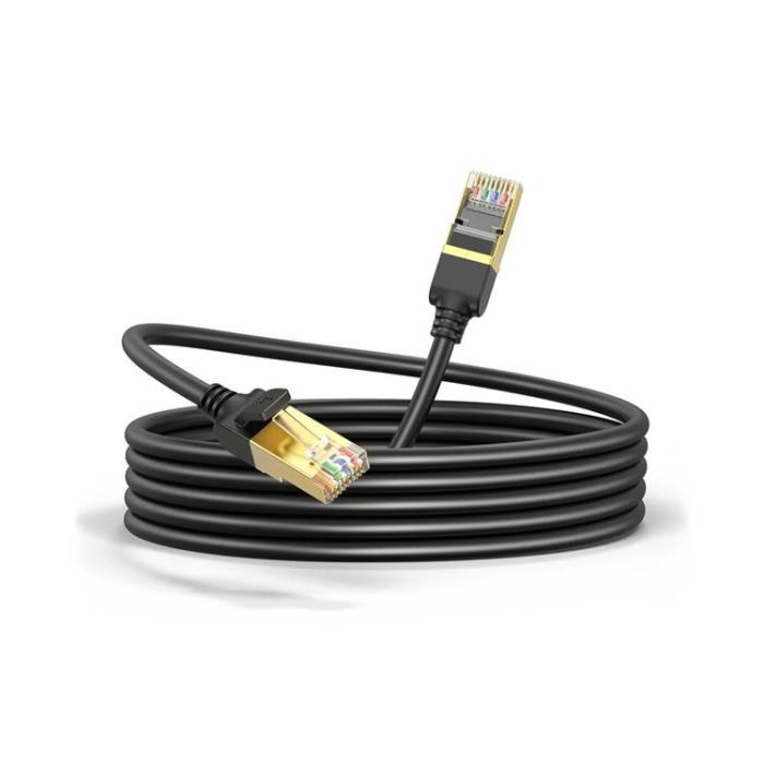 Ugreen - Ugreen STP RJ45 Cat 7 Nätverkskabel 5m - Svart