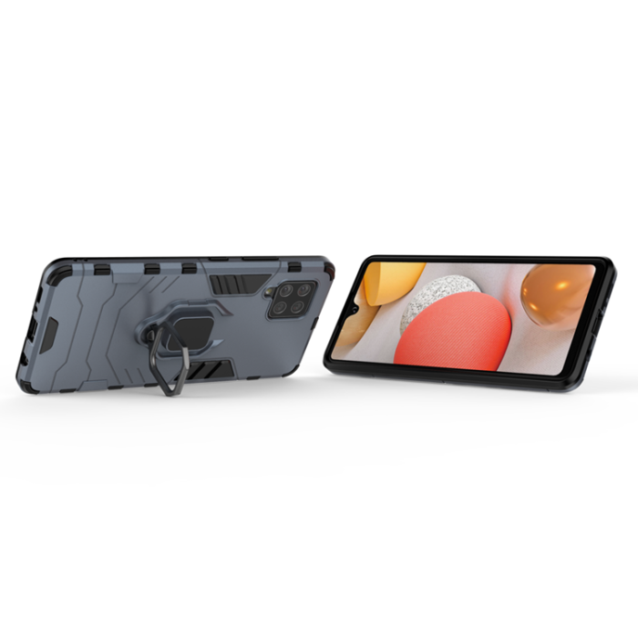 OEM - Ring Armor Skal Galaxy A42 - Blå