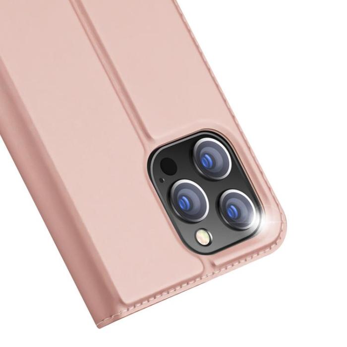 Dux Ducis - Dux Ducis iPhone 15 Pro Max Plånboksfodral Skin Pro - Rosa