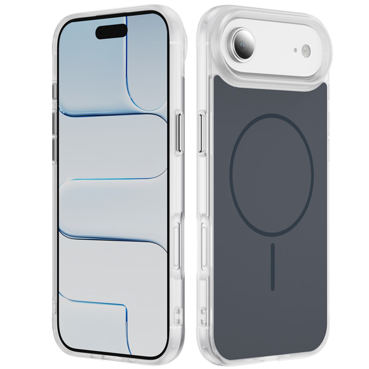 iPhone Air Mobilskal MagSafe Skin Touch TPU PC (Svart) | 2353 | AlltMobil
