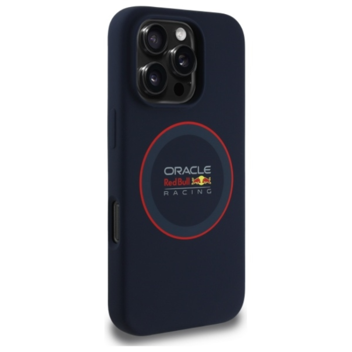 Red Bull - Red Bull iPhone 16 Pro Mobilskal MagSafe Silikon Röd Ring