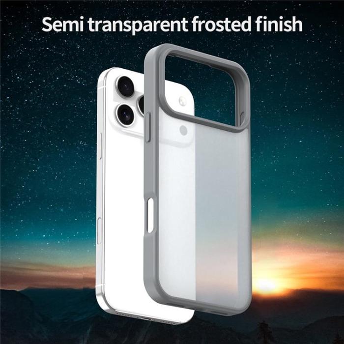 A-One Brand - iPhone 17 Pro Max Mobilskal Skin Touch Matte - Silver