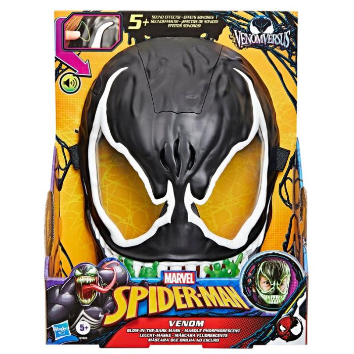 MARVEL - MARVEL Mask Spider-Man Role Play Mask Venom Versus Feature Mask