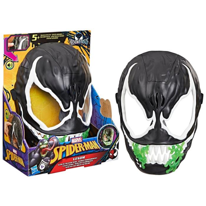MARVEL - MARVEL Mask Spider-Man Role Play Mask Venom Versus Feature Mask