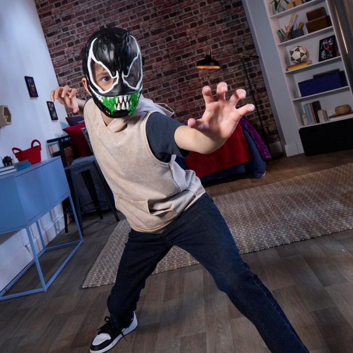 MARVEL - MARVEL Mask Spider-Man Role Play Mask Venom Versus Feature Mask