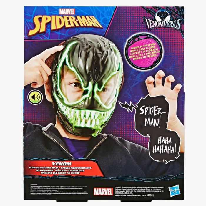 MARVEL - MARVEL Mask Spider-Man Role Play Mask Venom Versus Feature Mask