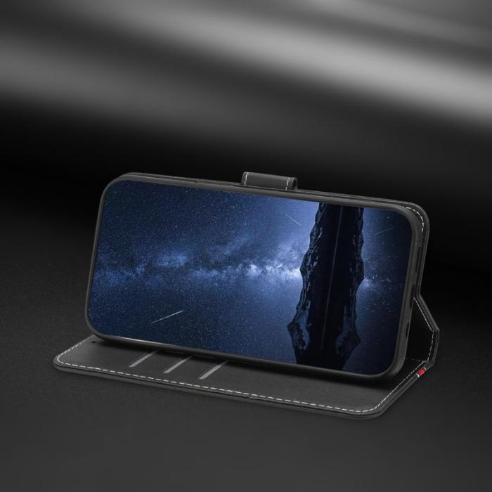 OEM - Plånboksfodral för Samsung Galaxy S26 Magnetiskt Konstläder - Svart