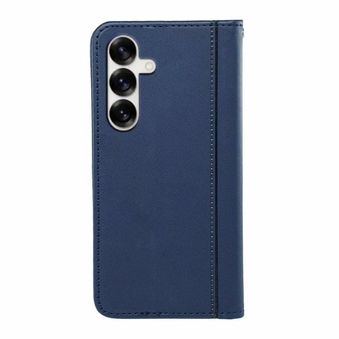 OEM - Plånboksfodral för Samsung Galaxy S26 Magnetiskt stängning Konstläder - Blå