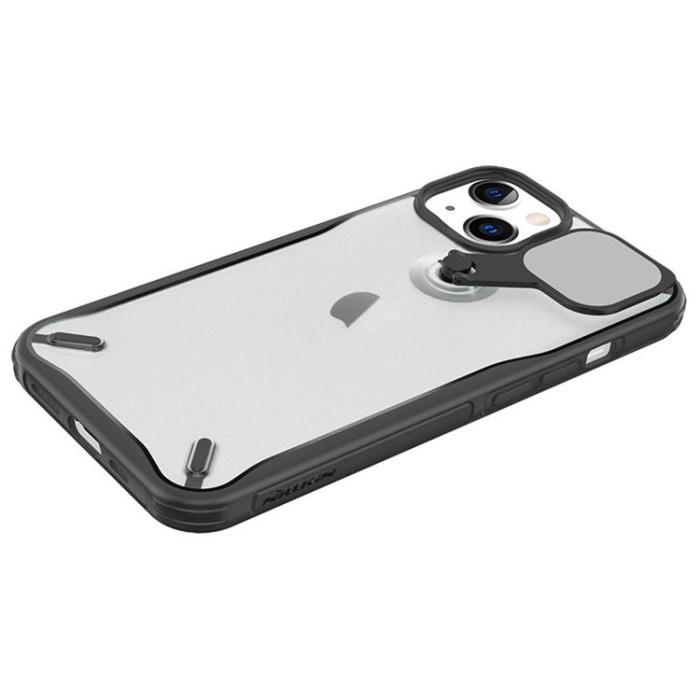 Nillkin - Nillkin Cyclops Foldable Stand Skal iPhone 13 - Svart