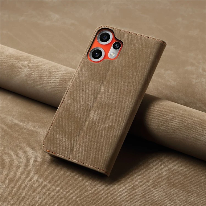A-One Brand - Nothing CMF Phone 2 Pro Plånboksfodral Jeans Cloth Texture - Khaki