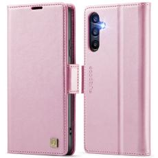 AUTSPACE - AUTSPACE Fodral f&ouml;r Samsung Galaxy A35 5G KonstL&auml;der - Rosa