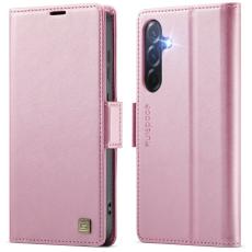 AUTSPACE - AUTSPACE Fodral f&ouml;r Samsung Galaxy A36 5G KonstL&auml;der - Rosa