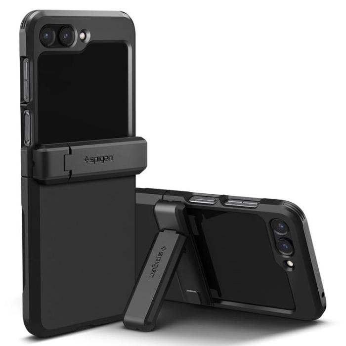 UTGATT - Spigen Galaxy Z Flip 5 Mobilskal Tough Armor Pro - Svart