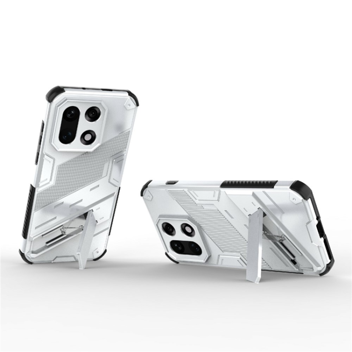A-One Brand - OnePlus 15 Mobilskal PC + TPU Shockproof Kickstand - Vit