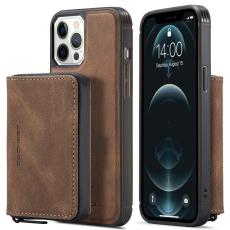 JEEHOOD - JEEHOOD 2-in-1 Hybrid Mobilskal med f&ouml;r iPhone 12 Pro - Brun