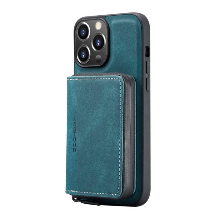 JEEHOOD - JEEHOOD 2-in-1 Hybrid Mobilskal med för iPhone 13 Pro - Blå