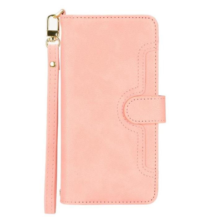 A-One Brand - Galaxy Z Fold 4 Plånboksfodral Zipper Magnetic - Rosa