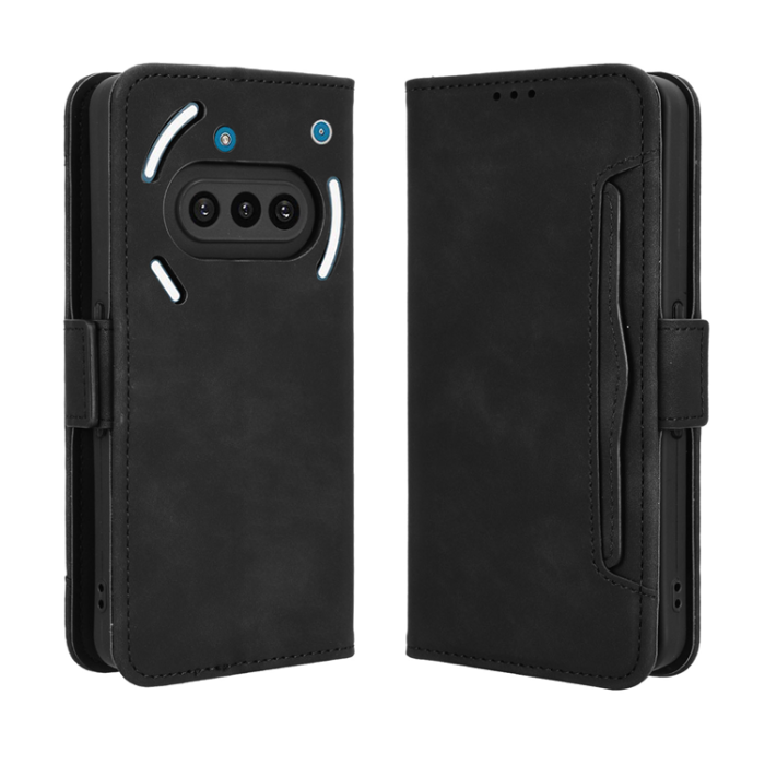 A-One Brand - Nothing Phone (3a) Plånboksfodral Läder - Svart