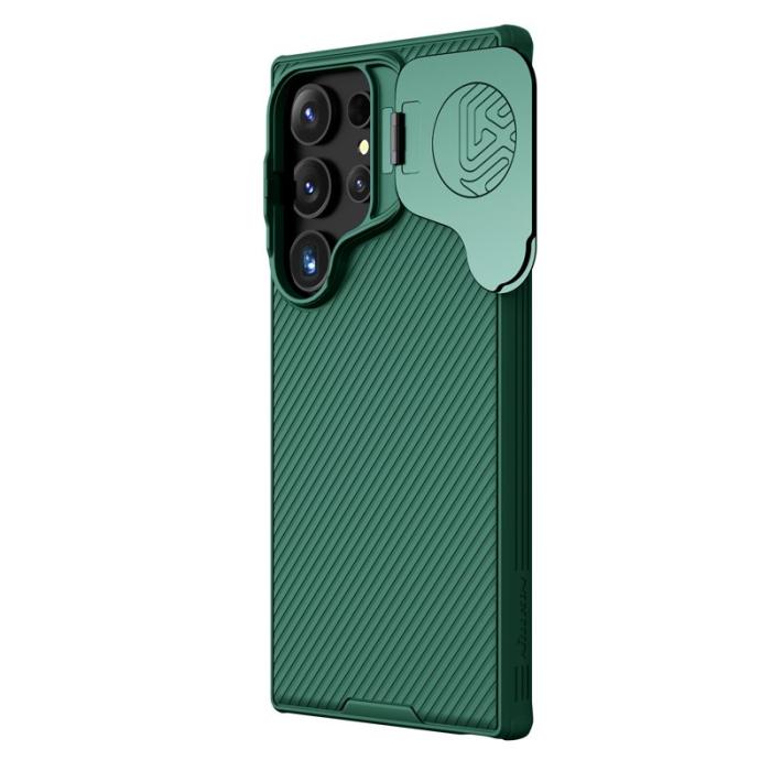 Nillkin - NILLKIN CamShield Magnetic Serie Mobilskal till Samsung Galaxy S24 Ultra Grön