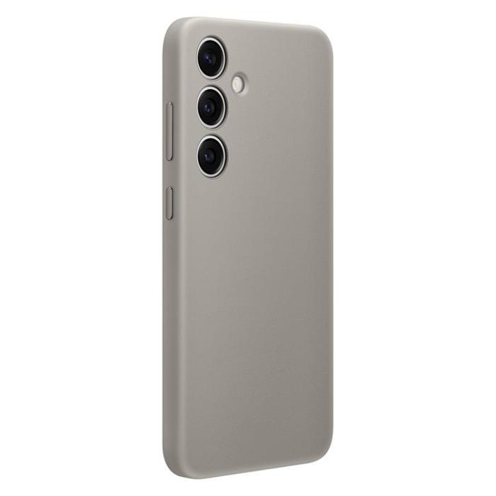 Samsung - Samsung Galaxy S24 Plus Mobilskal Vegan Läder - Grå