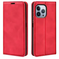 OEM - Folio iPhone 14 Pro Max Pl&aring;nboksfodral - R&ouml;d