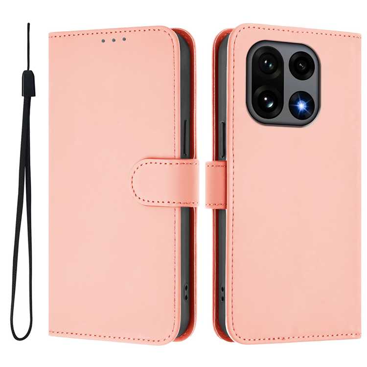 OnePlus 15 5G Plånboksfodral Solid Färg Konstläder (Rosa) | 2353 | AlltMobil