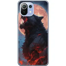 Gustaf - Mobilskal till Xiaomi Mi 11 Lite med Ylande varg