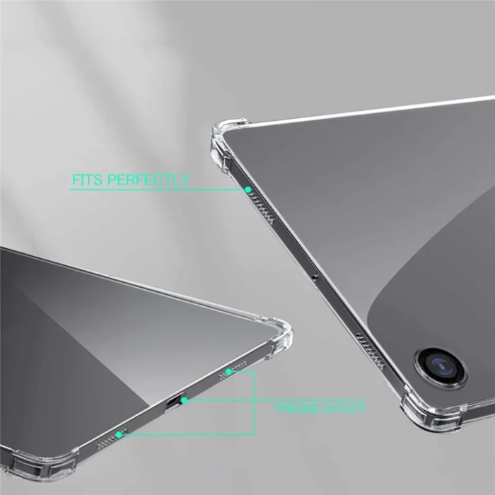 Boom of Sweden - BOOM Galaxy Tab A9 Skal TPU + 2.5D Arc Edge Härdat Glas