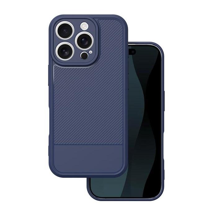 iPhone 16 Pro Mobilskal Simple Carbon - Blå | 2353 | AlltMobil