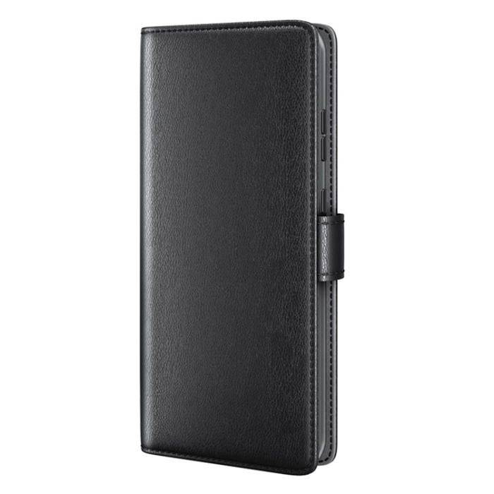 A-One Brand - Galaxy A14 5G/4G Plånboksfodral Äkta Läder Folio Flip - Svart