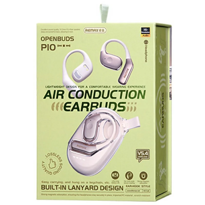 Remax - REMAX OWS In-Ear Hörlurar Bluetooth 5.4 Openbuds P10