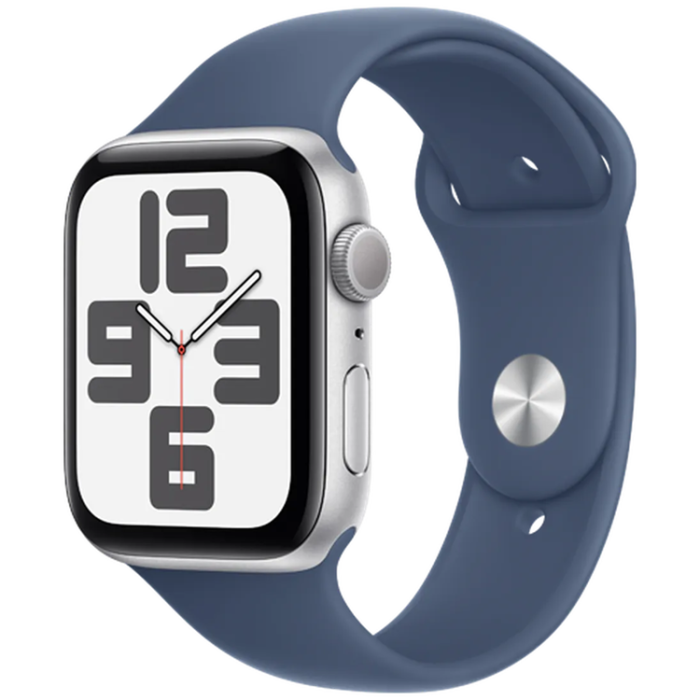 Apple - Apple Watch SE 42mm GPS + Cellular (Silikon Blå)