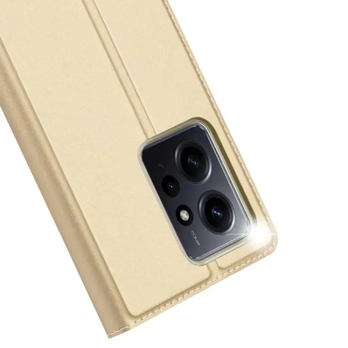 Dux Ducis - Dux Duxis Xiaomi Redmi Note 12 4G Plånboksfodral Skin Pro - Guld