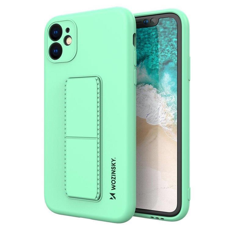Wozinsky Galaxy A72 4G Skal Kickstand Silicone - Mint | 2353 | AlltMobil