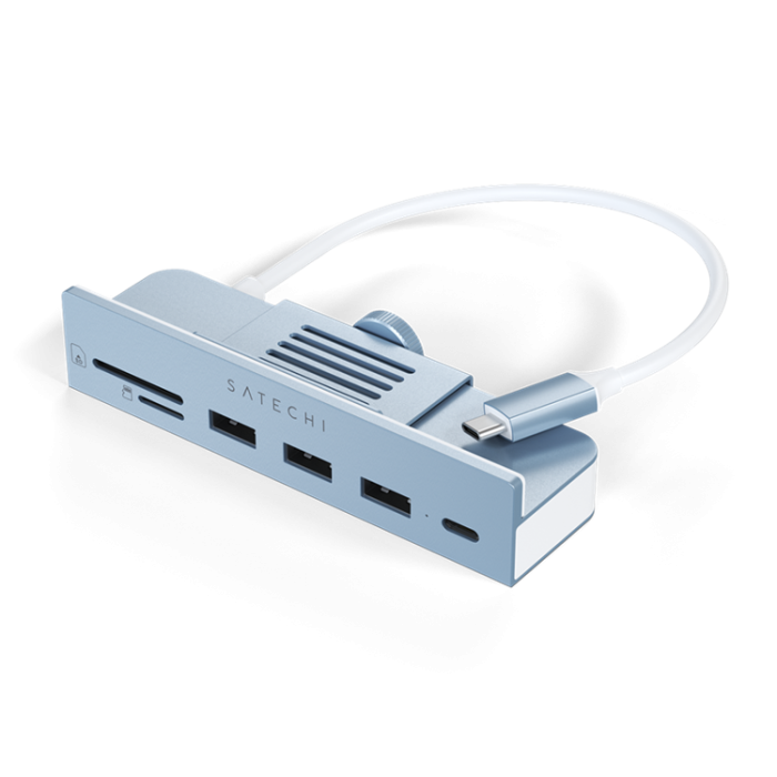 Satechi - Satechi USB-C Clamp Hub För iMac 24-tum (2021) - Blå