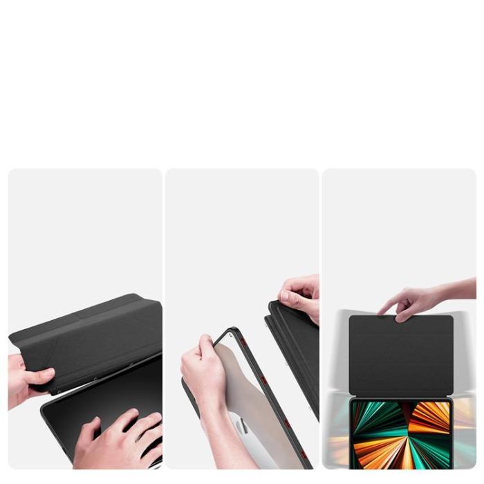 UTGATT1 - Dux Ducis iPad Pro 12.9 (2021/2020/2018) Fodral Magi Smart - Svart