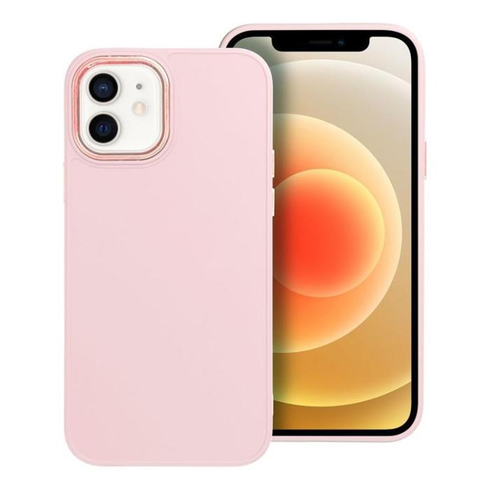 OEM - iPhone 12 Pro Mobilskal Frame - Rosa