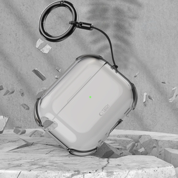 Tech-Protect - Tech-Protect Apple Airpods Pro 3 Skal Bounce - Ash