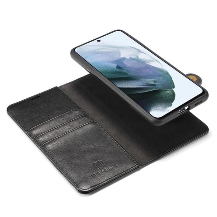 DG.MING - DG.MING Detachable 2in1 Fodral Galaxy S21 FE - Svart