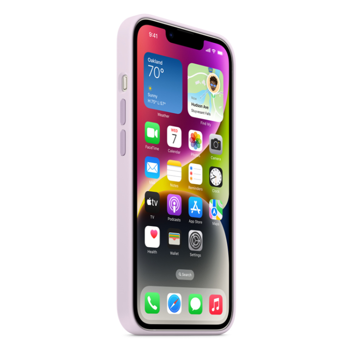 Boom of Sweden - BOOM iPhone 14 Plus Skal Magsafe Liquid Silicone - Lilac