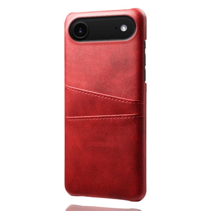 A-One Brand - iPhone 17 Air Mobilskal Korthållare Dual - Röd