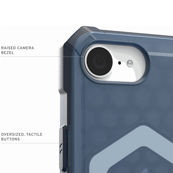 UAG - UAG iPhone 16e Mobilskal MagSafe Essential Armor - Molnblå